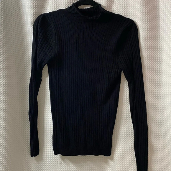 NWOT LOFT Ribbed Turtleneck Sweater - Picture 1 of 5